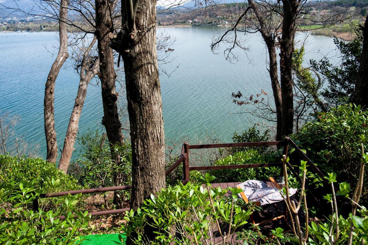 Casa Vacanze Tana Della Volpe Ispra Buitenkant foto